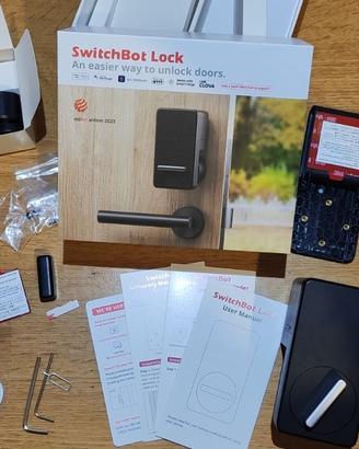 kit completo serratura domotica switchbot