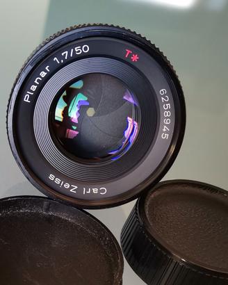 Zeiss planar 50mm f1, 7