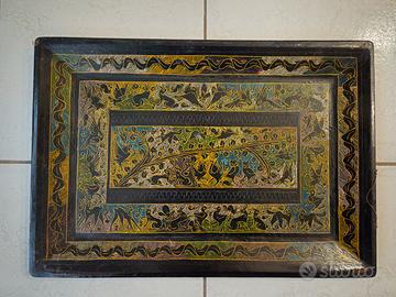 vassoio decorativo stile orientale