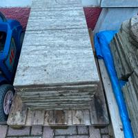 Piastrella da esterno in pietra fiammato sabbia