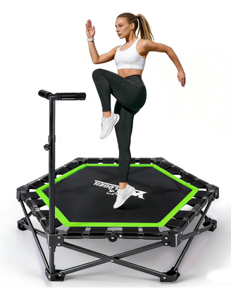 Trampolino fitness pieghevole