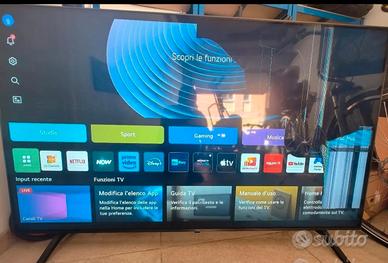 tv LG 65 pollici SCHERMO ROTTO
