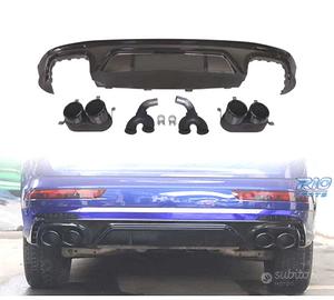 DIFUSORE AUDI Q5 S LINE 18-20 LOOK SQ5 + TERMINALI