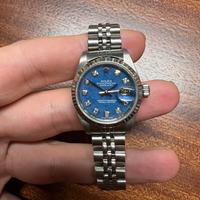 Rolex lady 79174 Sodalite e diamanti factory