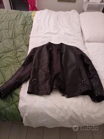 giubbotto in pelle uomo