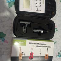 microfono wireless per strumenti musicali 