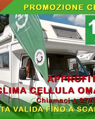 CAMPER ARCA MERCEDES 7 POSTI MANSARDATO LETTI CAST