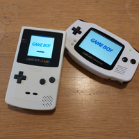 GameBoy con schermo IPS