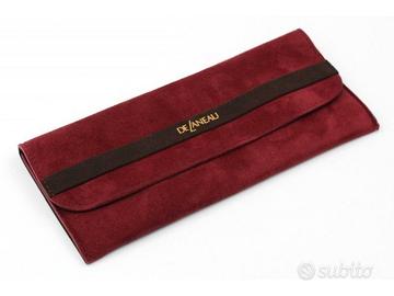 DeLaneau Pochette Pelle Scamosciata Luxury Vintage