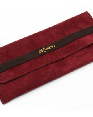 DeLaneau Pochette Pelle Scamosciata Luxury Vintage