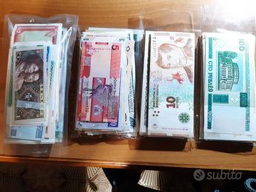 BANCONOTE MONDIALI - SUPERLOTTO DI 450 DIFFERENTI