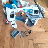 Playmobil caserma+elicottero