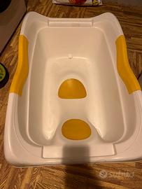 Vaschetta bagno + sdraietta da bagno okbaby