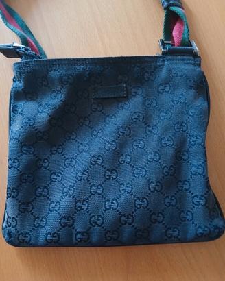 borsellino gucci nero uomo