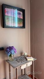 Tavolino Carrello con Ruote Shabby Chic