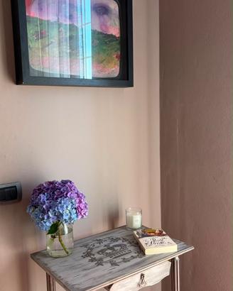 Tavolino Carrello con Ruote Shabby Chic