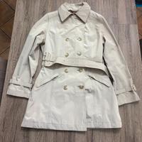 Trench Barbour donna bianco