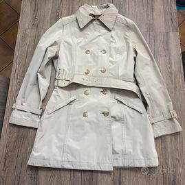 Trench Barbour donna bianco