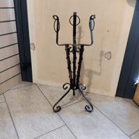 Portafiori in ferro battuto