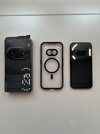 Nothing Phone 2a-Android 16-Nero-Scatola e cover