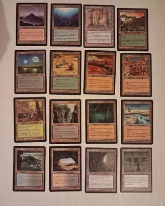 Carte MTG | Edizioni 96-00 | Set terre speciali