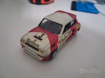 modellino solido 1/43 renault  5 turbo jan lammers