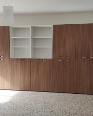 Libreria armadio a parete