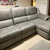 Divano penisola e con seduta elettrica