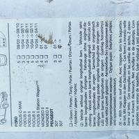 portapacchi per Ford e Peugeot 