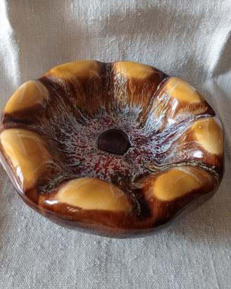 Svuotatasche vintage in ceramica smaltata anni '50