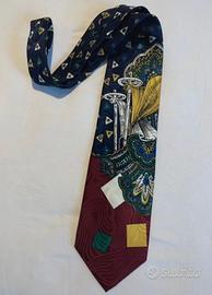Cravatta vintage di seta