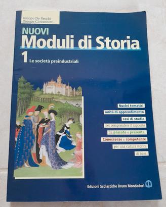 NUOVI MODULI DI STORIA 1 