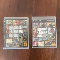 GTA IV e GTA V per PS3