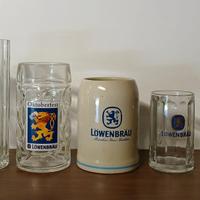 5 Boccali birra Lowenbrau Oktoberfest