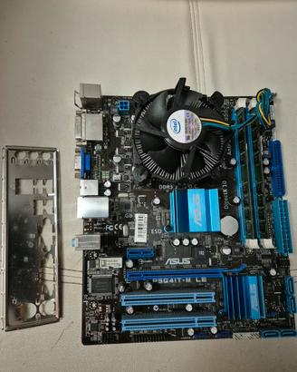Scheda madre asus socket 775 completa
