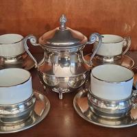 Servizio da caffè in peltro