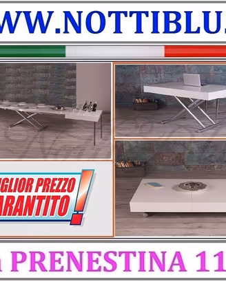 Tavolino Piano estensibile fino a 320 cm 14 posti