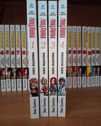 Fairy Tail Vol. 1-2-3-4