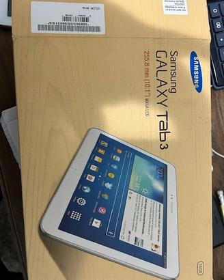 Galaxy tabletusato 3 volte