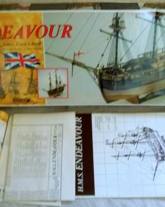 Mamoli 1/100 hms endeavour navale in legno