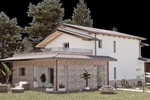 VENDITA A SAN COSTANZO -APPARTAMENTO in villa