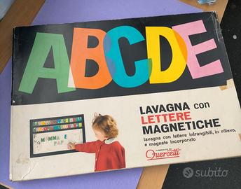 LAVAGNA MAGNETICA QUERCETTI ANNI 70