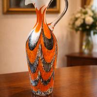 grande vaso in vetro di Murano 