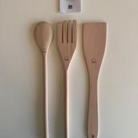 Mestoli utensili da cucina in legno Thun