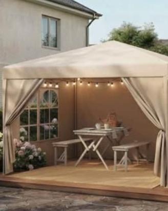 Gazebo pieghevole 3×3 mt + borsa per il trasporto