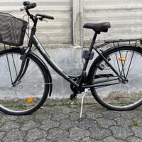 Bici da città Btwin 28" + seggiolino bimbo