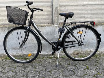 Bici da città Btwin 28" + seggiolino bimbo