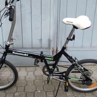 Coppia biciclette pieghevoli 20 Kawasaki PERFETTE