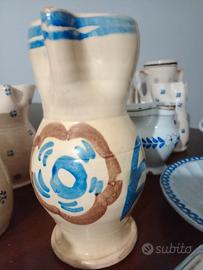 brocca boccale in terracotta antica 