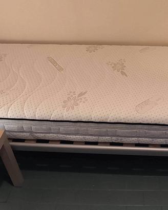 Letto singolo GRITTI con materasso MORFEUS